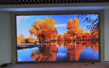 鑫帝視覺高清屏亮相深圳仲云學(xué)院，獲得學(xué)院院長仲云老師的高度贊美！