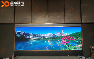 肇慶雅居樂肇慶香港城展廳LED項目