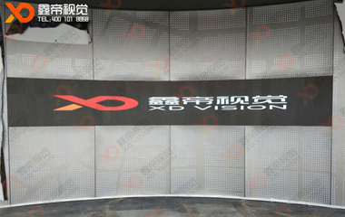 義烏工業(yè)旅游展會中心LED弧形項目