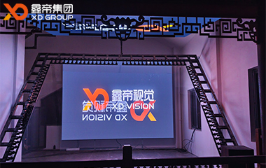 浙江廣平茶樓幻影成像LED屏項目